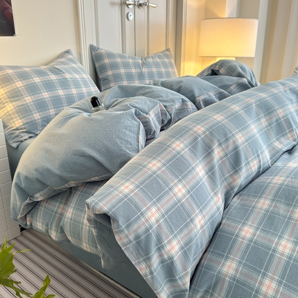 91家纺网 家纺一手货源 找家纺 （总）玖弘家居 2025新款水洗棉单被套
