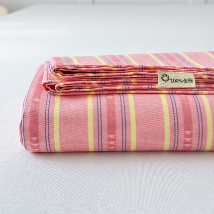 91家纺网 家纺一手货源 找家纺 （总）KA家纺 2025夏季新款纯棉全棉老粗布床单床笠凉席（起球包退）