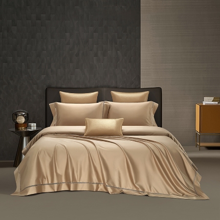 91家纺网 家纺一手货源 找家纺 （总）【2025】100S100支双股长绒棉镂空床单四件套100S/2*50S 500TC