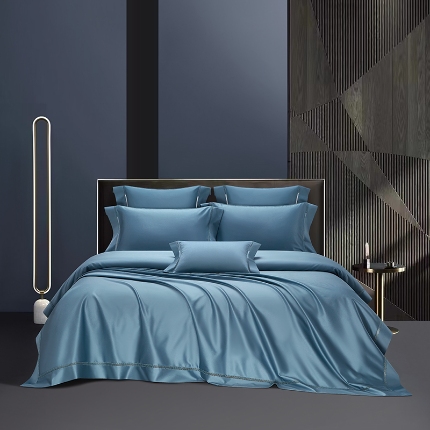 91家纺网 家纺一手货源 找家纺 （总）【2025】100S100支双股长绒棉镂空床单四件套100S/2*50S 500TC