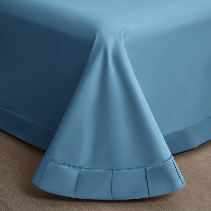 91家纺网 家纺一手货源 找家纺 【2025】100S100支双股长绒棉镂空床单四件套100S/2*50S 500TC 云墅云纱兰 券后实付价最低720元