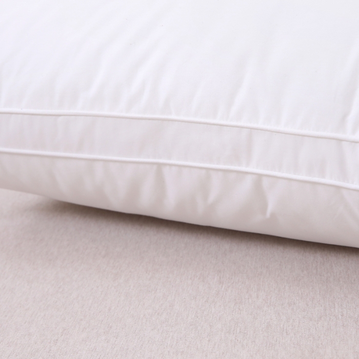 91家纺网 家纺一手货源 找家纺 赛格时代  2025A类全棉大豆枕-立体舒适枕（山峰白）