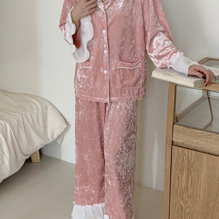 91家纺网 家纺一手货源 找家纺 （总）妍景家居生活馆 2024新款高级金丝绒套装