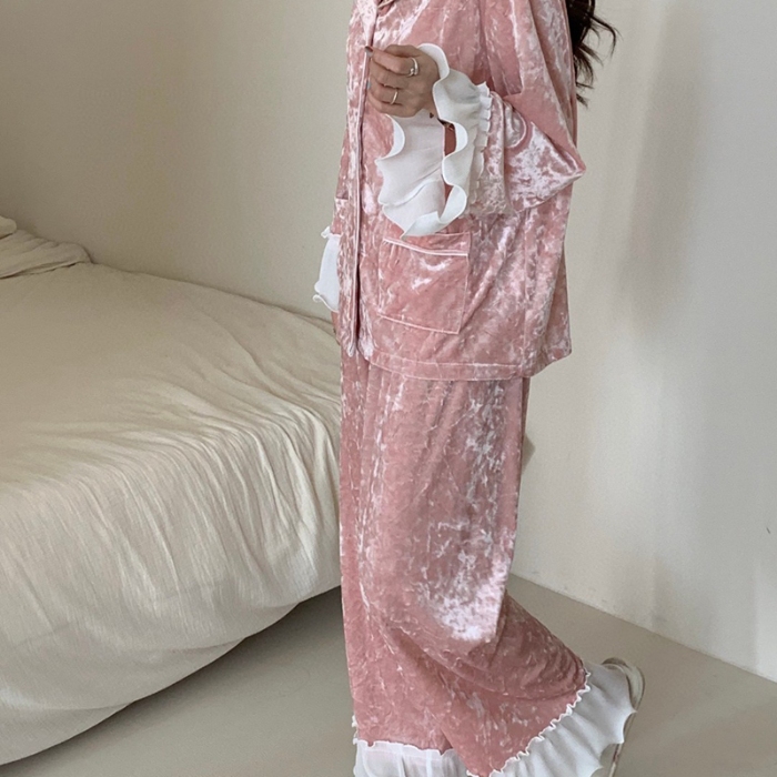 91家纺网 家纺一手货源 找家纺 （总）妍景家居生活馆 2024新款高级金丝绒套装