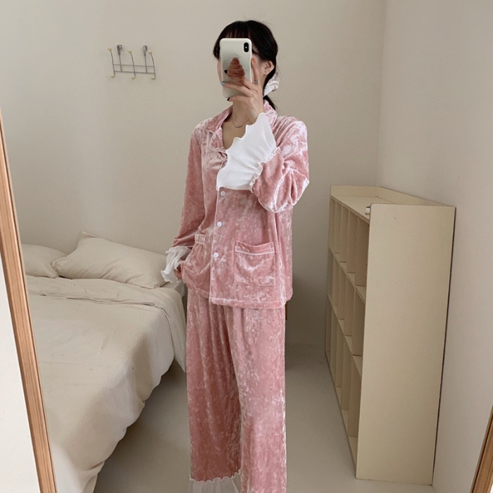 91家纺网 家纺一手货源 找家纺 （总）妍景家居生活馆 2024新款高级金丝绒套装