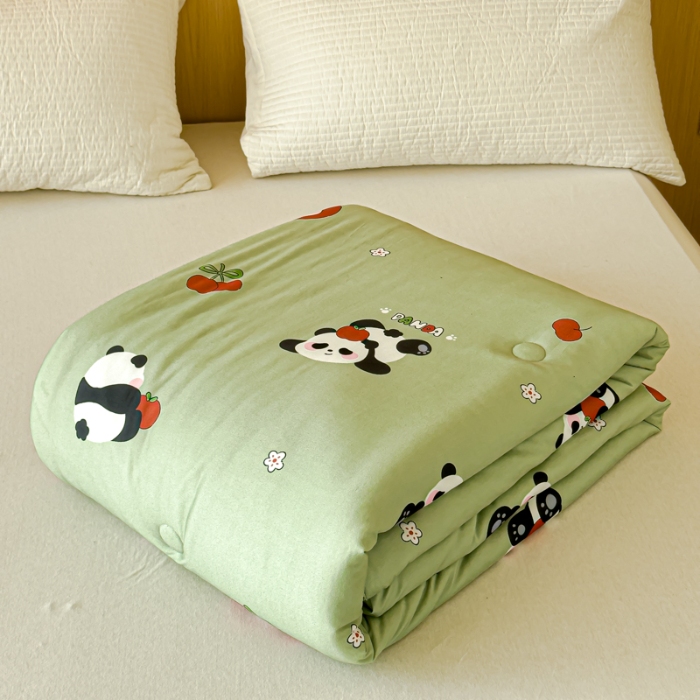 91家纺网 家纺一手货源 找家纺 （总）品乐家纺 2025新款A类针织棉大豆被夏被夏凉被空调被学生被子