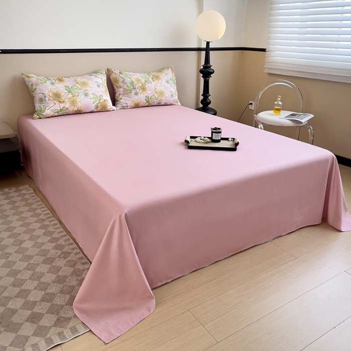 91家纺网 家纺一手货源 找家纺 2025直播优选13070喷气高品质全棉印花四件套 