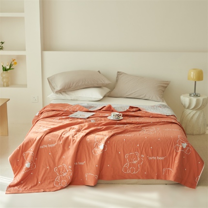 91家纺网 家纺一手货源 找家纺 （总） 2025新款A类全棉加厚八层纱毛巾被