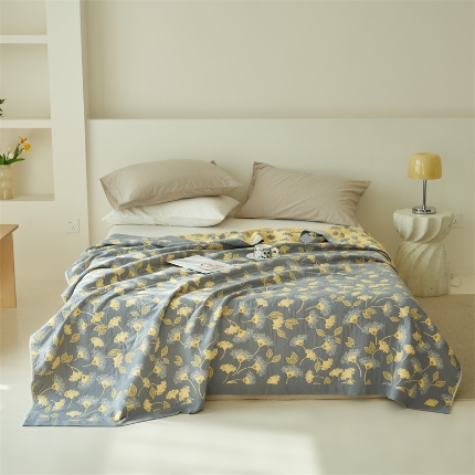 91家纺网 家纺一手货源 找家纺 （总） 2025新款A类全棉加厚八层纱毛巾被