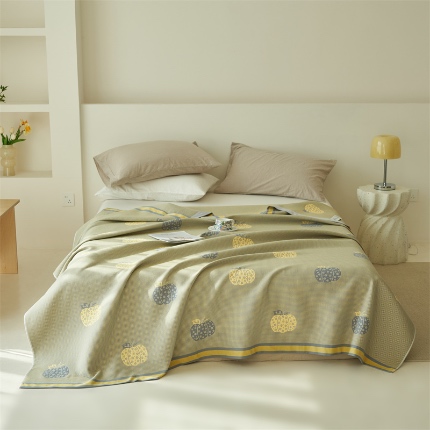 91家纺网 家纺一手货源 找家纺 （总） 2025新款A类全棉加厚八层纱毛巾被