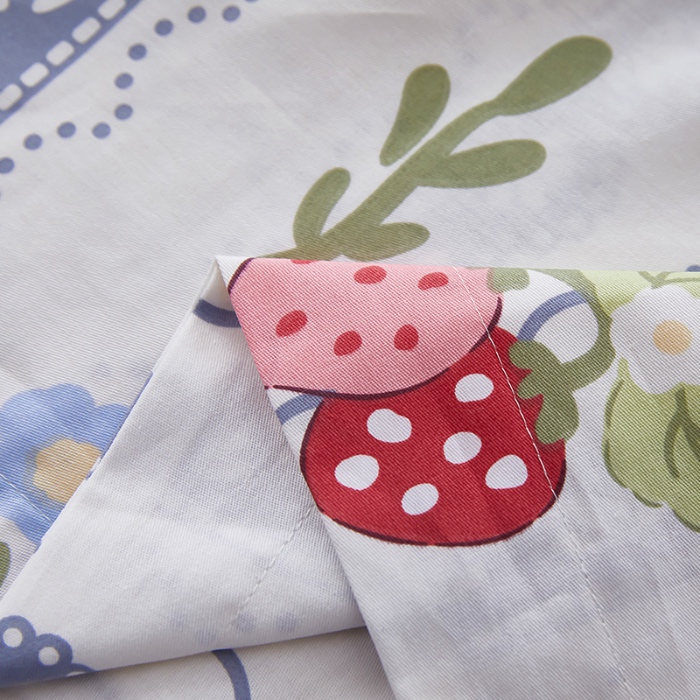 91家纺网 家纺一手货源 找家纺 三盛源 2025新款枕套全棉48x74cm信封一对学生宿舍纯棉枕头套枕皮单人枕芯通用 奶油小熊