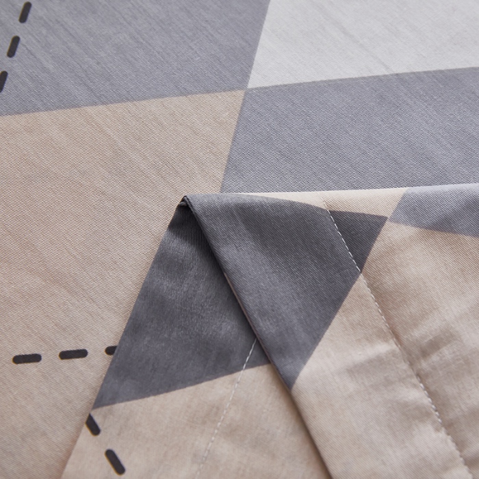 91家纺网 家纺一手货源 找家纺 三盛源 2025新款枕套全棉48x74cm信封一对学生宿舍纯棉枕头套枕皮单人枕芯通用 文景