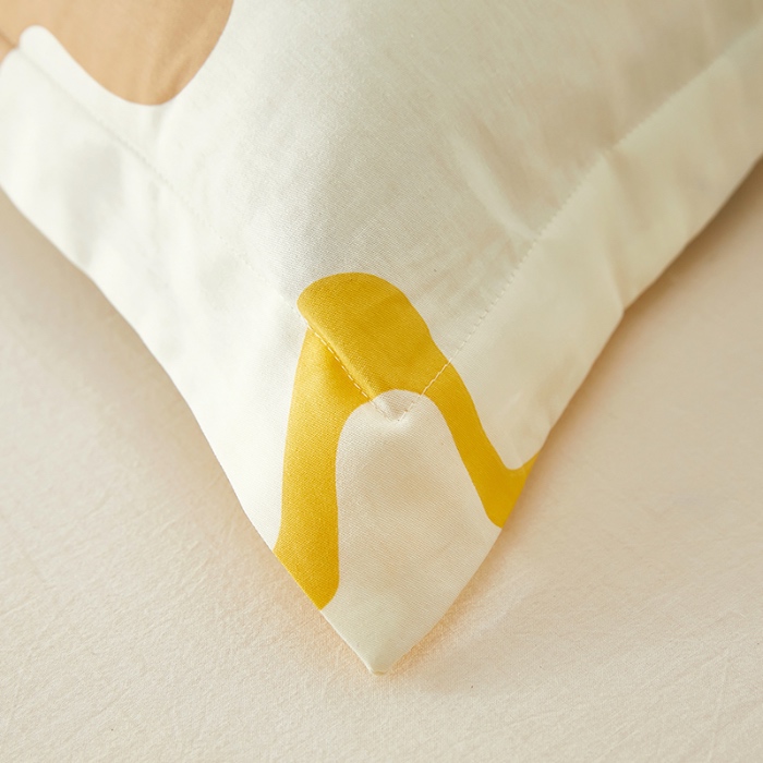 91家纺网 家纺一手货源 找家纺 三盛源 2025新款枕套全棉48x74cm信封一对学生宿舍纯棉枕头套枕皮单人枕芯通用 星星熊