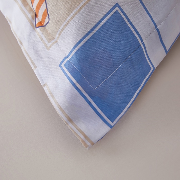 91家纺网 家纺一手货源 找家纺 三盛源 2025新款枕套全棉48x74cm信封一对学生宿舍纯棉枕头套枕皮单人枕芯通用 樱桃丸子