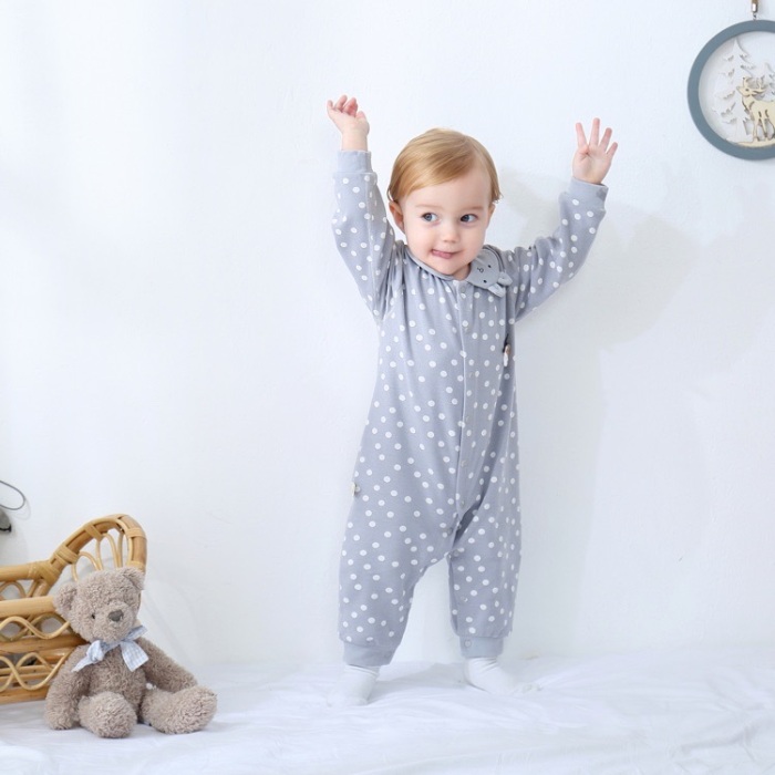 91家纺网 家纺一手货源 找家纺 （总）【惊喜捡漏】婴儿连体衣a类纯棉长袖春秋季新生儿哈衣爬爬服宝宝