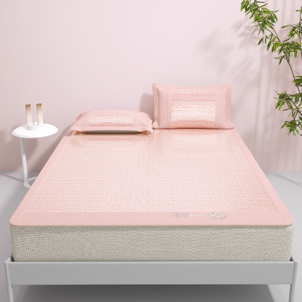 91家纺网 家纺一手货源 找家纺 （总）阿牛席业 2025新款冰柔凉席系列-薄荷席系列