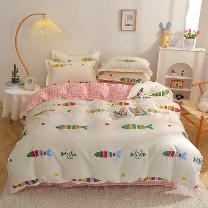 91家纺网 家纺一手货源 找家纺 （总）牧笛缘家纺 2025新款全棉12868四件套