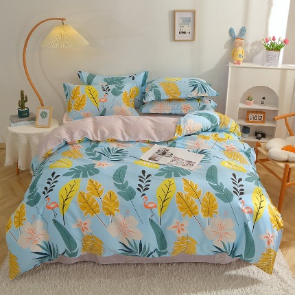 91家纺网 家纺一手货源 找家纺 （总）牧笛缘家纺 2025新款全棉12868四件套