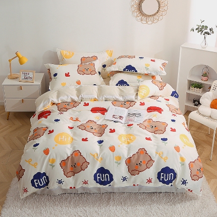 91家纺网 家纺一手货源 找家纺 （总）牧笛缘家纺 2025新款全棉12868四件套