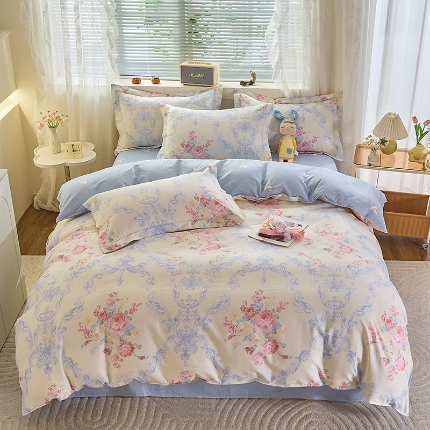 91家纺网 家纺一手货源 找家纺 （总）牧笛缘家纺 2025新款全棉12868四件套