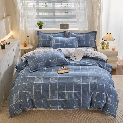 91家纺网 家纺一手货源 找家纺 （总）牧笛缘家纺 2025新款全棉12868四件套