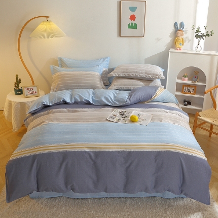 91家纺网 家纺一手货源 找家纺 （总）牧笛缘家纺 2025新款全棉12868单被套