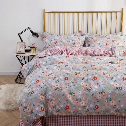 91家纺网 家纺一手货源 找家纺 （总）牧笛缘家纺 2025新款全棉12868单被套