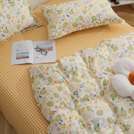 91家纺网 家纺一手货源 找家纺 （总）牧笛缘家纺 2025新款全棉12868单被套