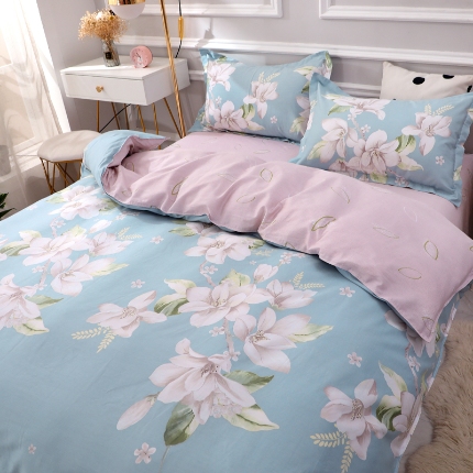 91家纺网 家纺一手货源 找家纺 （总）牧笛缘家纺 2025新款全棉12868单被套