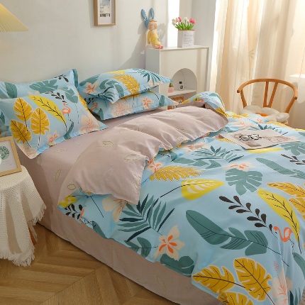 91家纺网 家纺一手货源 找家纺 （总）牧笛缘家纺 2025新款全棉12868单被套