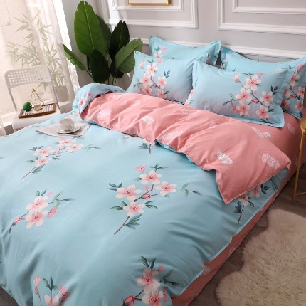 91家纺网 家纺一手货源 找家纺 （总）牧笛缘家纺 2025新款全棉12868单被套