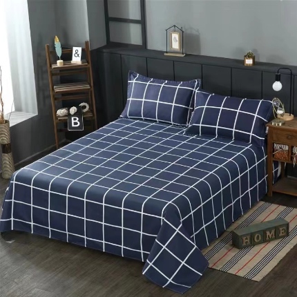 91家纺网 家纺一手货源 找家纺 （总）牧笛缘家纺 2025新款全棉12868单床单