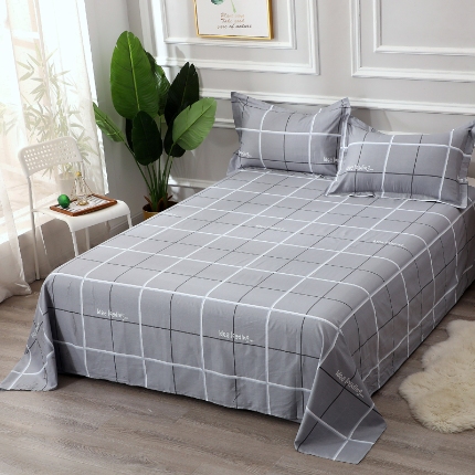 91家纺网 家纺一手货源 找家纺 （总）牧笛缘家纺 2025新款全棉12868单床单