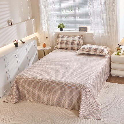 91家纺网 家纺一手货源 找家纺 （总）牧笛缘家纺 2025新款全棉12868单床单