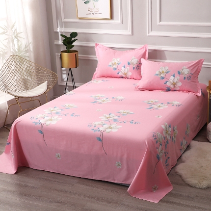 91家纺网 家纺一手货源 找家纺 （总）牧笛缘家纺 2025新款全棉12868单床单