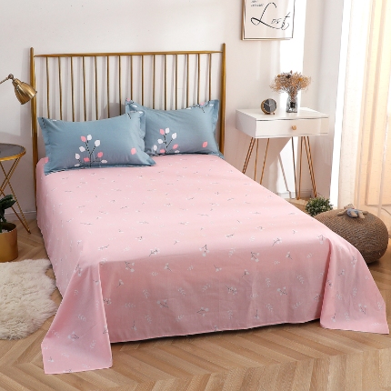 91家纺网 家纺一手货源 找家纺 （总）牧笛缘家纺 2025新款全棉12868单床单