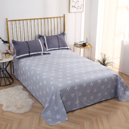 91家纺网 家纺一手货源 找家纺 （总）牧笛缘家纺 2025新款全棉12868单床单