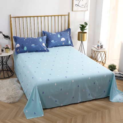 91家纺网 家纺一手货源 找家纺 （总）牧笛缘家纺 2025新款全棉12868单床单