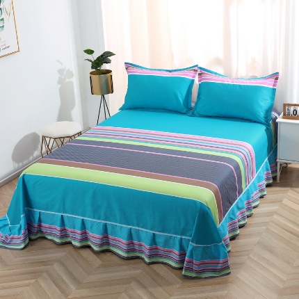 91家纺网 家纺一手货源 找家纺 （总）牧笛缘家纺 2025新款全棉12868单床裙