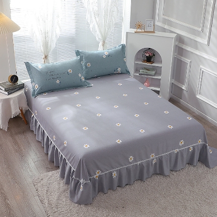 91家纺网 家纺一手货源 找家纺 （总）牧笛缘家纺 2025新款全棉12868单床裙