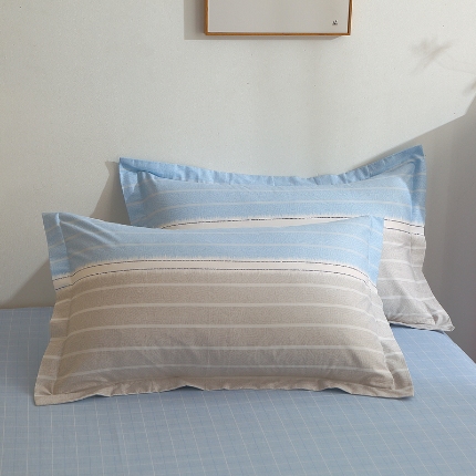 91家纺网 家纺一手货源 找家纺 （总）牧笛缘家纺 2025新款全棉12868单枕套