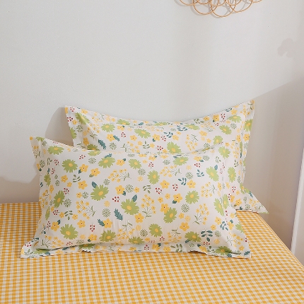 91家纺网 家纺一手货源 找家纺 （总）牧笛缘家纺 2025新款全棉12868单枕套