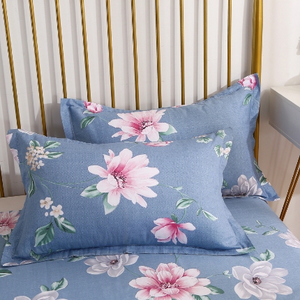 91家纺网 家纺一手货源 找家纺 （总）牧笛缘家纺 2025新款全棉12868单枕套