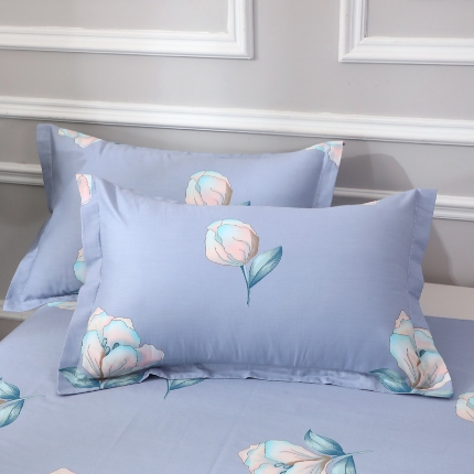 91家纺网 家纺一手货源 找家纺 （总）牧笛缘家纺 2025新款全棉12868单枕套