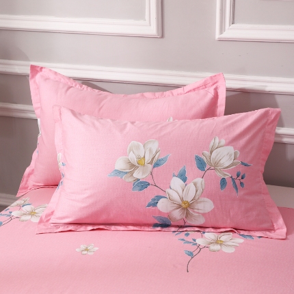 91家纺网 家纺一手货源 找家纺 （总）牧笛缘家纺 2025新款全棉12868单枕套