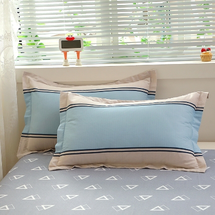 91家纺网 家纺一手货源 找家纺 （总）牧笛缘家纺 2025新款全棉12868单枕套