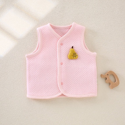 91家纺网 家纺一手货源 找家纺 （总）【惊喜捡漏】儿童马甲a类婴幼儿男女宝宝棉空气层保暖小背心春秋