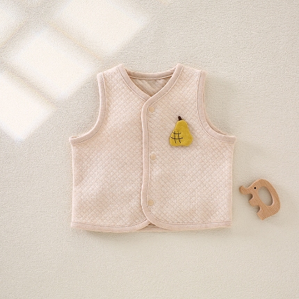 91家纺网 家纺一手货源 找家纺 （总）【惊喜捡漏】儿童马甲a类婴幼儿男女宝宝棉空气层保暖小背心春秋