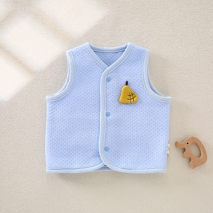 91家纺网 家纺一手货源 找家纺 （总）【惊喜捡漏】儿童马甲a类婴幼儿男女宝宝棉空气层保暖小背心春秋