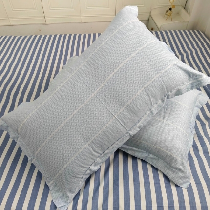 91家纺网 家纺一手货源 找家纺 （总）牧笛缘家纺 2025新款全棉12868单枕套